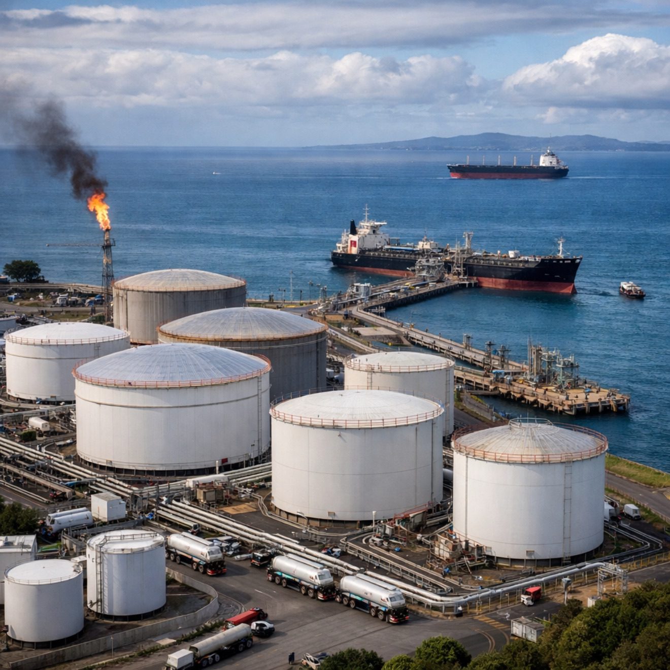 ⛽ Global Conflict අතර නවසීලන්තයේ Fuel Storage කොච්චර දිනකට තියෙනවද?