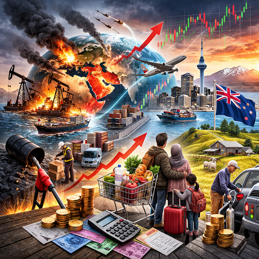 ඇමරිකා-ඉරාන ගැටුමෙන් නවසීලන්ත ආර්ථිකයට සහ ජනතාවට එල්ල වන බලපෑම